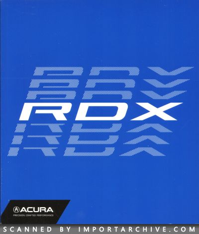 2018 Acura Brochure Cover