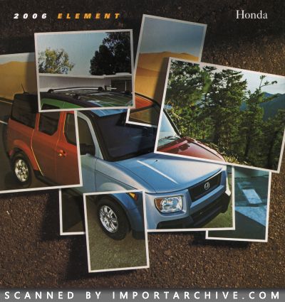 2006 Honda Brochure Cover