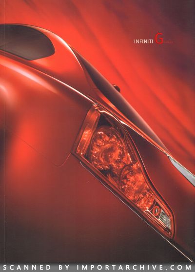 2009 Infiniti Brochure Cover