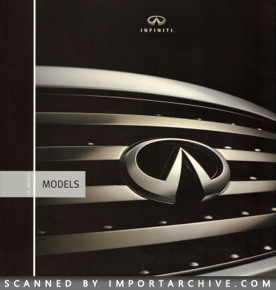 2005 Infiniti Brochure Cover