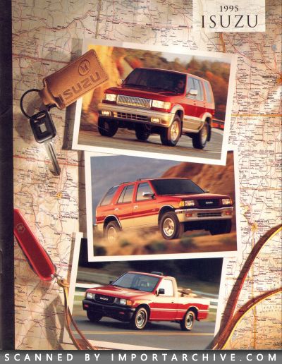 1995 Isuzu Brochure Cover