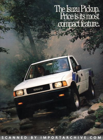 1989 Isuzu Brochure Cover