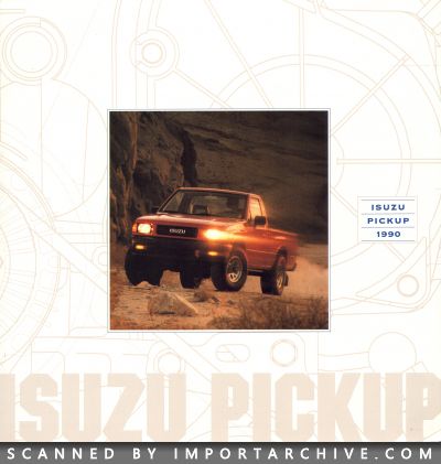 1990 Isuzu Brochure Cover