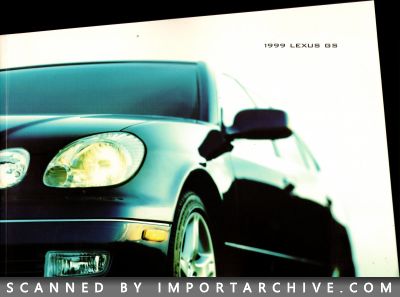 1999 Lexus Brochure Cover