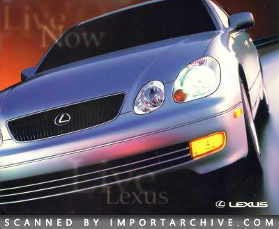 1998 Lexus Brochure Cover