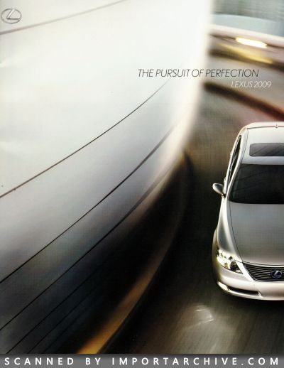 2009 Lexus Brochure Cover