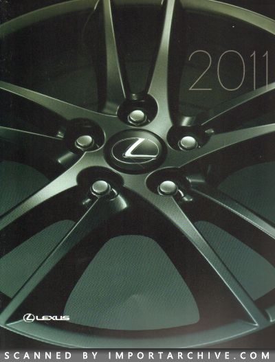 2011 Lexus Brochure Cover