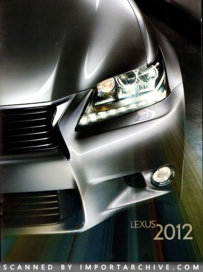 2012 Lexus Brochure Cover