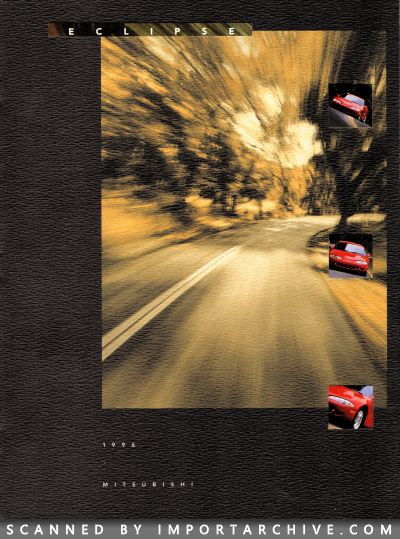 1996 Mitsubishi Brochure Cover