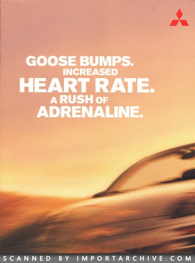 2001 Mitsubishi Brochure Cover