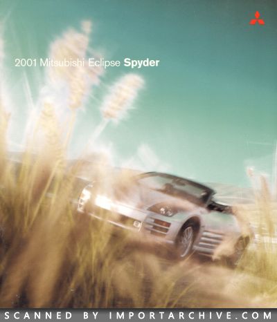 2001 Mitsubishi Brochure Cover