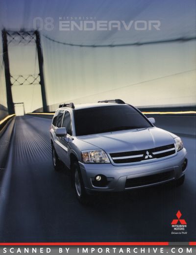 2008 Mitsubishi Brochure Cover