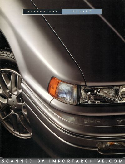 1993 Mitsubishi Brochure Cover