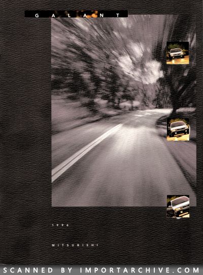 1996 Mitsubishi Brochure Cover