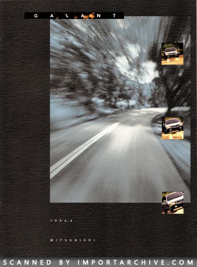 1996 Mitsubishi Brochure Cover