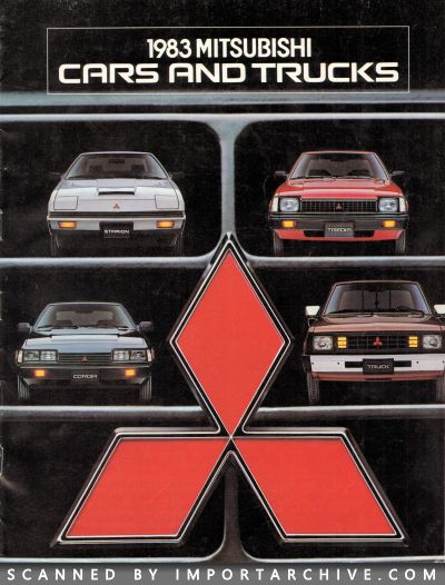 1983 Mitsubishi Brochure Cover