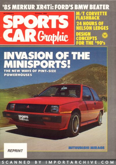 1985 Mitsubishi Brochure Cover