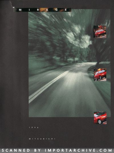 1996 Mitsubishi Brochure Cover