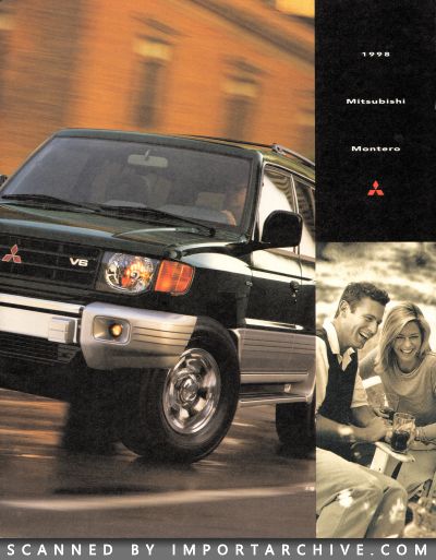 1998 Mitsubishi Brochure Cover