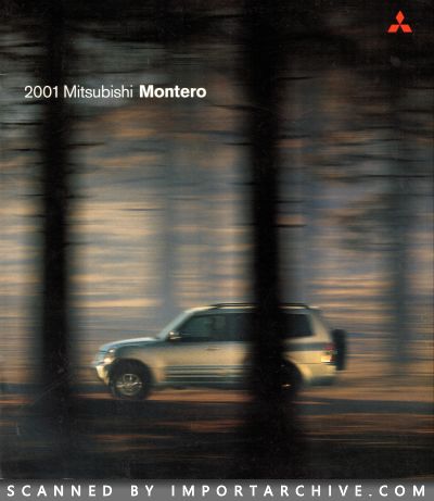 2001 Mitsubishi Brochure Cover