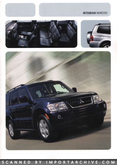 2005 Mitsubishi Brochure Cover