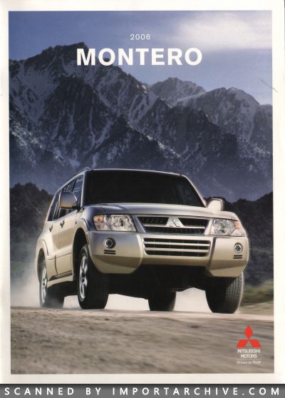 2006 Mitsubishi Brochure Cover