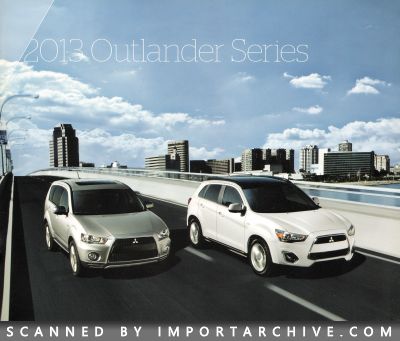 2013 Mitsubishi Brochure Cover