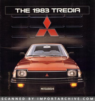 1983 Mitsubishi Brochure Cover