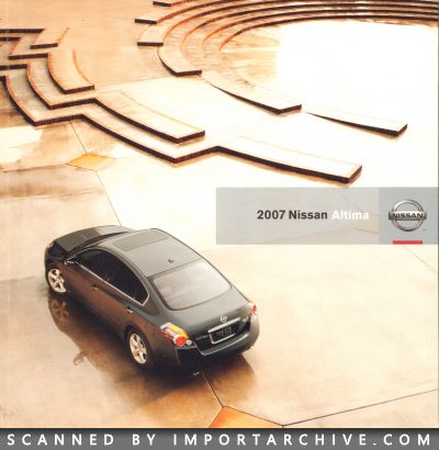 2007 Nissan Brochure Cover