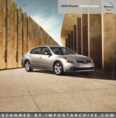 2008 Nissan Brochure Cover