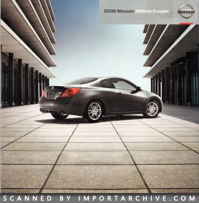 2008 Nissan Brochure Cover