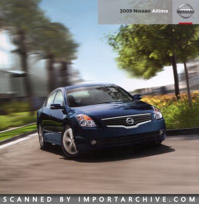 2009 Nissan Brochure Cover