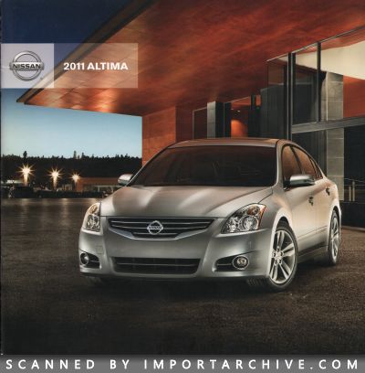 2011 Nissan Brochure Cover