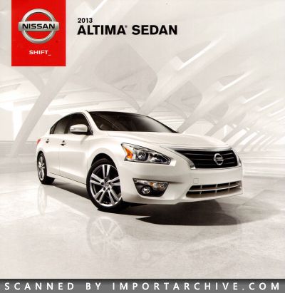 2013 Nissan Brochure Cover