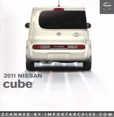 2011 Nissan Brochure Cover