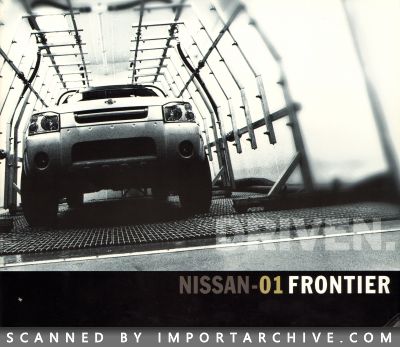 2001 Nissan Brochure Cover