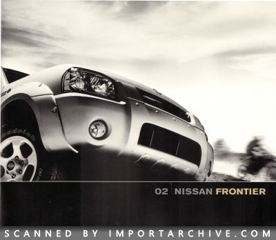 2002 Nissan Brochure Cover