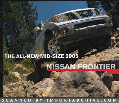 2005 Nissan Brochure Cover