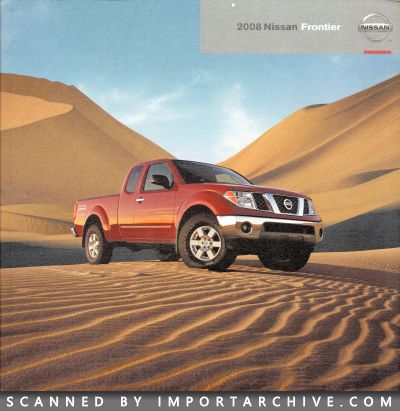 2008 Nissan Brochure Cover