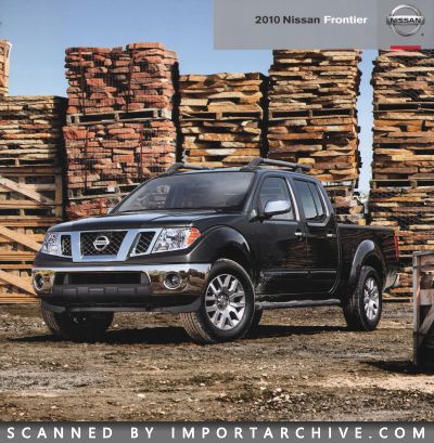 2010 Nissan Brochure Cover