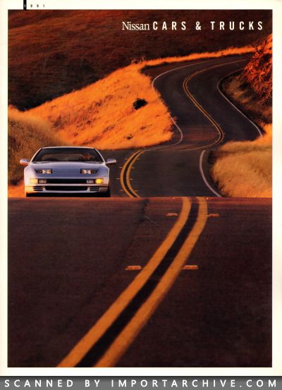 1991 Nissan Brochure Cover