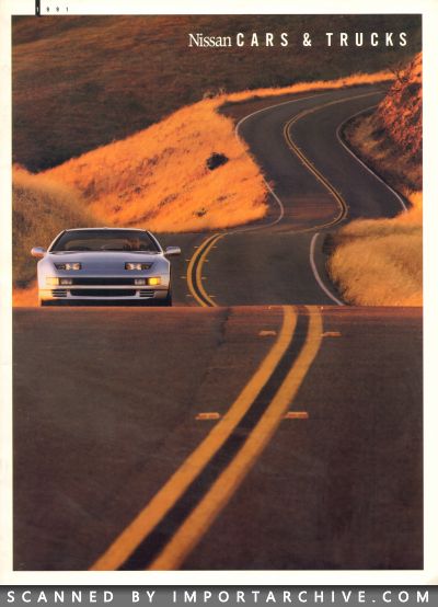 1991 Nissan Brochure Cover