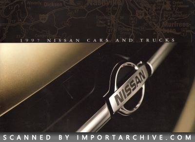 1997 Nissan Brochure Cover