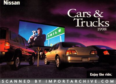 1998 Nissan Brochure Cover