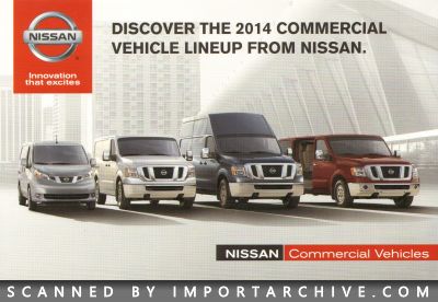 2014 Nissan Brochure Cover