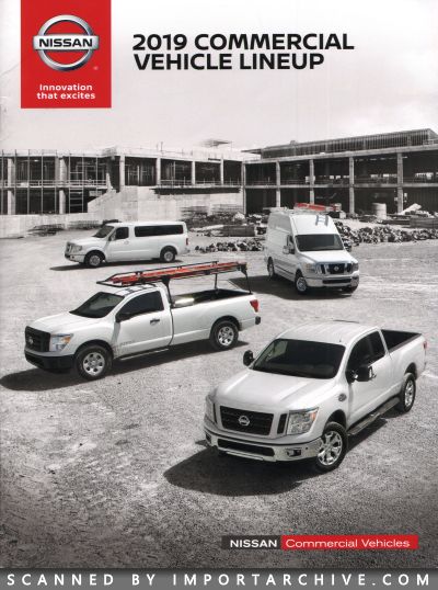 2019 Nissan Brochure Cover