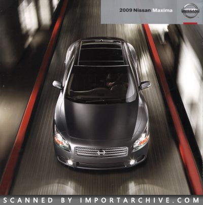 2009 Nissan Brochure Cover