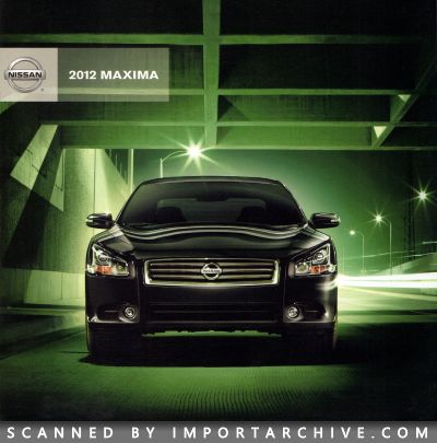 2012 Nissan Brochure Cover