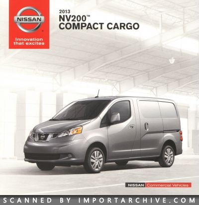 2013 Nissan Brochure Cover