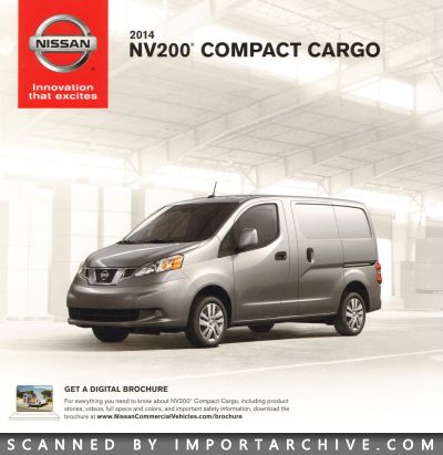 2014 Nissan Brochure Cover